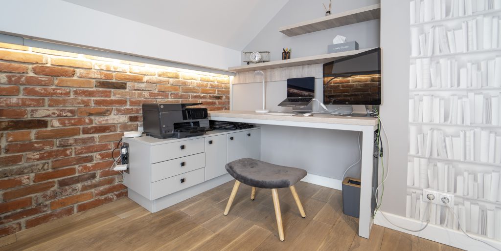 Mieszkanie w Warszawie - zabudowa mebli na wymiar - Mid Meble - wariant MiD Smart