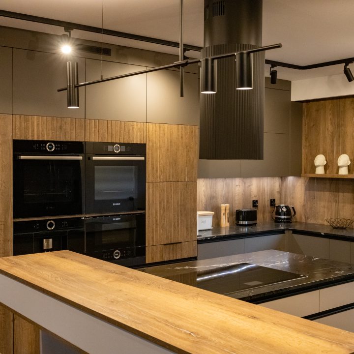 Dom w Jaworzynie - kuchnia na wymiar MiD Meble, realizacja mebli na wymiar w wariancie MiD Prestige