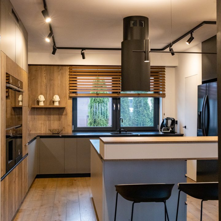 Dom w Jaworzynie - kuchnia na wymiar MiD Meble, realizacja mebli na wymiar w wariancie MiD Prestige