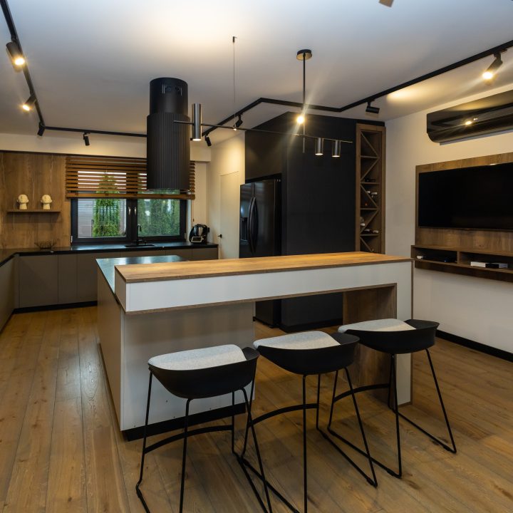 Dom w Jaworzynie - kuchnia na wymiar MiD Meble, realizacja mebli na wymiar w wariancie MiD Prestige