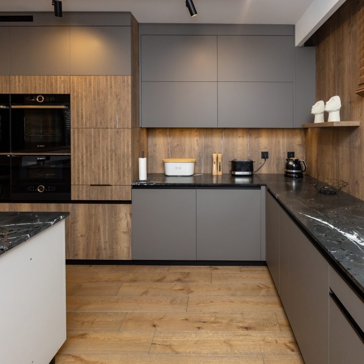 Dom w Jaworzynie - kuchnia na wymiar MiD Meble, realizacja mebli na wymiar w wariancie MiD Prestige