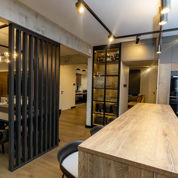 Dom w Jaworzynie - kuchnia na wymiar MiD Meble, realizacja mebli na wymiar w wariancie MiD Prestige