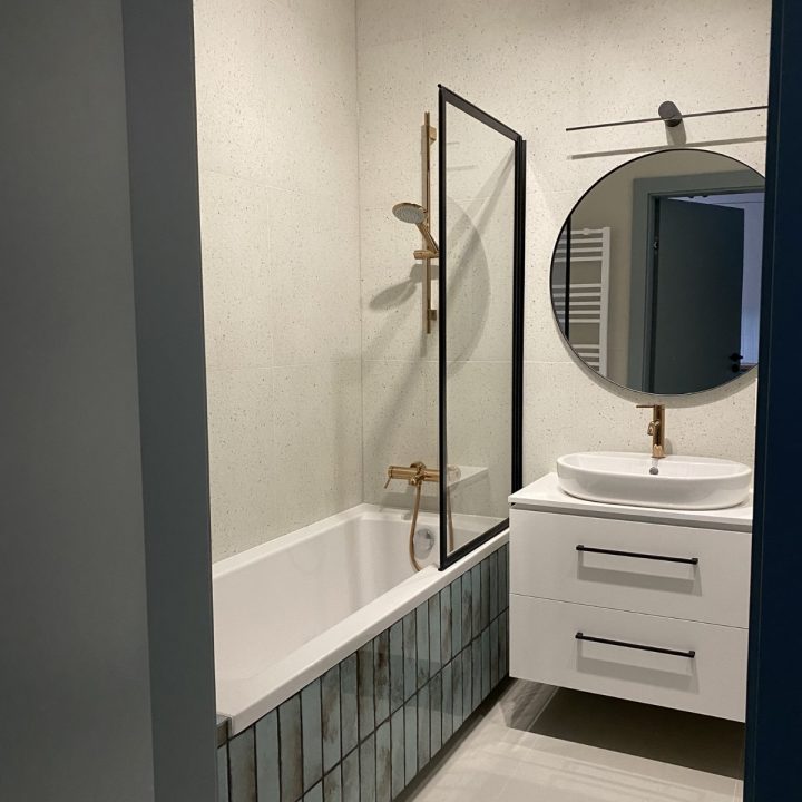 Realizacja mebli na wymiar dla dewelopera - Warszawa, ul. Podskarbińska - kuchnie na wymiar, szafy na wymiar, meble łazienkowe na wymiar - pakiet MiD Business