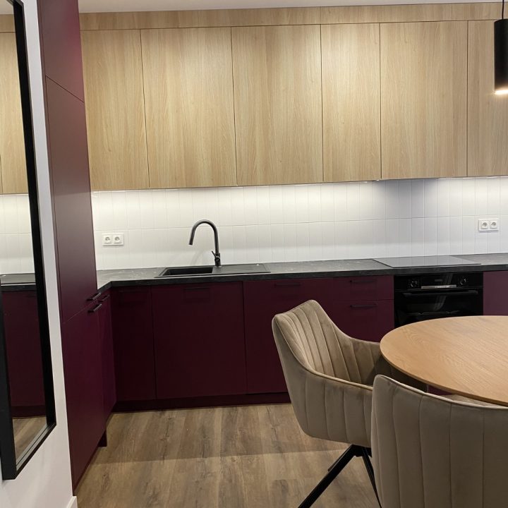 Realizacja mebli na wymiar dla dewelopera - Warszawa, ul. Podskarbińska - kuchnie na wymiar, szafy na wymiar, meble łazienkowe na wymiar - pakiet MiD Business