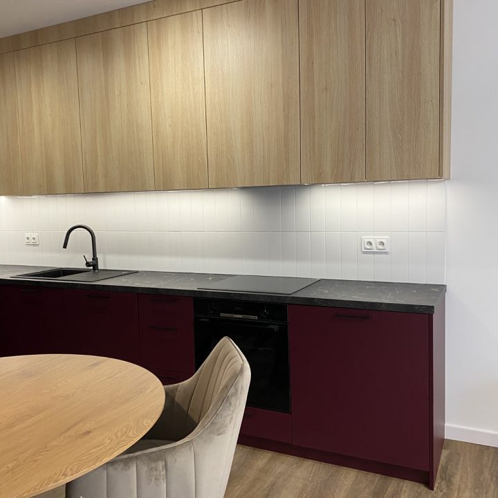 Realizacja mebli na wymiar dla dewelopera - Warszawa, ul. Podskarbińska - kuchnie na wymiar, szafy na wymiar, meble łazienkowe na wymiar - pakiet MiD Business